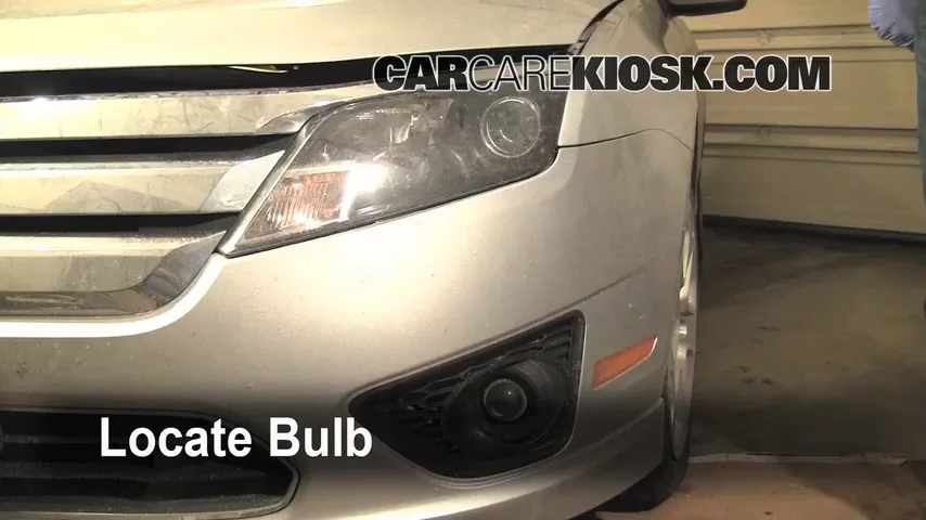 2010 Ford Fusion SE 2.5L 4 Cyl. Lights Highbeam (replace bulb)